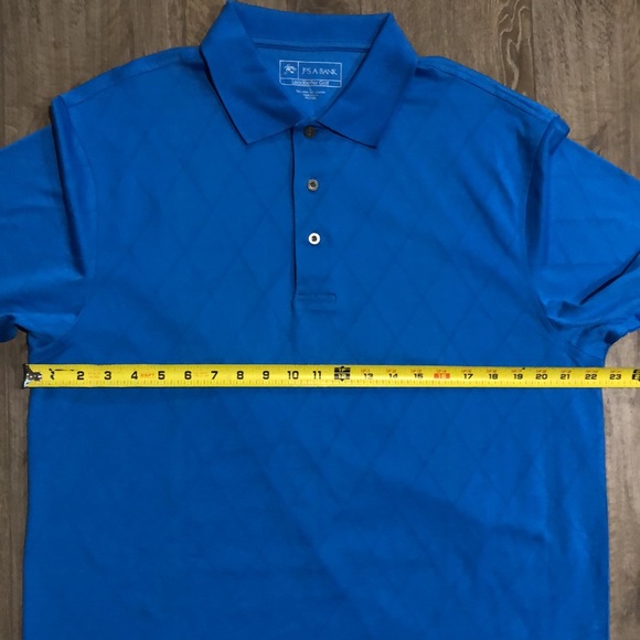 Like new! - JOS. A. BANK Leadbetter Textured Golf Polo Shirt - Picture 7 of 7